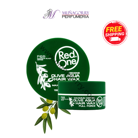 Olive Aqua Hair Wax by Red One 5 ml