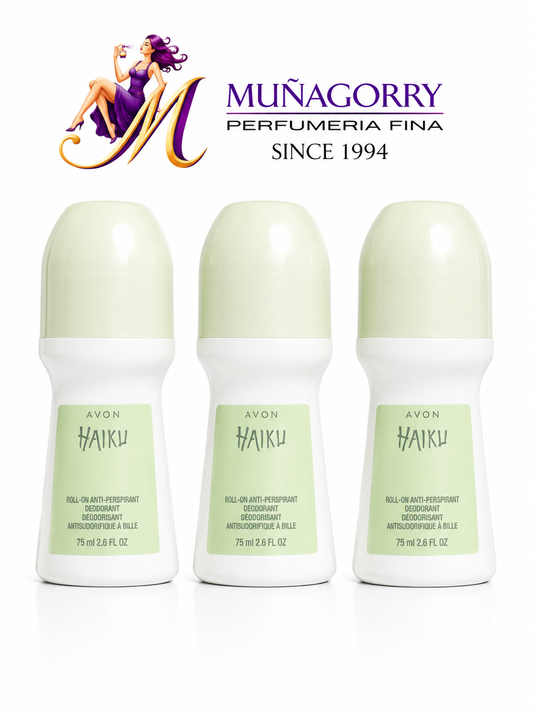 [3] HAIKU ROLL-ON ANTIPERSPIRANT DEODORANT BY AVON | 2.6OZ EACH