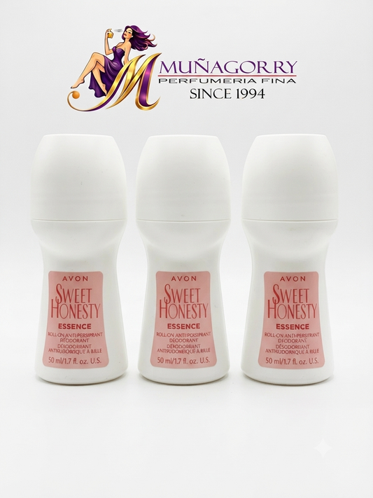 [3] SWEET HONESTY ROLL-ON ANTIPERSPIRANT DEODORANT BY AVON | 1.7 OZ EACH