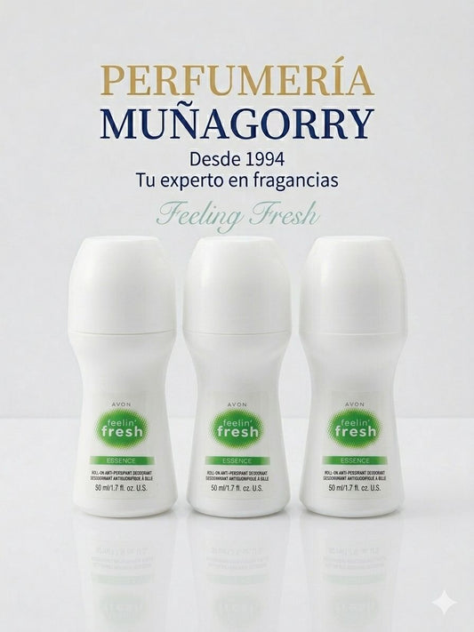 [3] FEELIN' FRESH ROLL-ON ANTIPERSPIRANT DEODORANT BY AVON | 1.7 OZ EACH