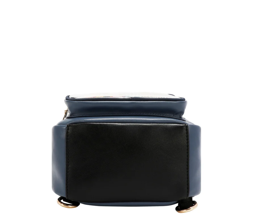 Teddy & Pin Convertible Small Backpack/handbag  NK 13244 Multi