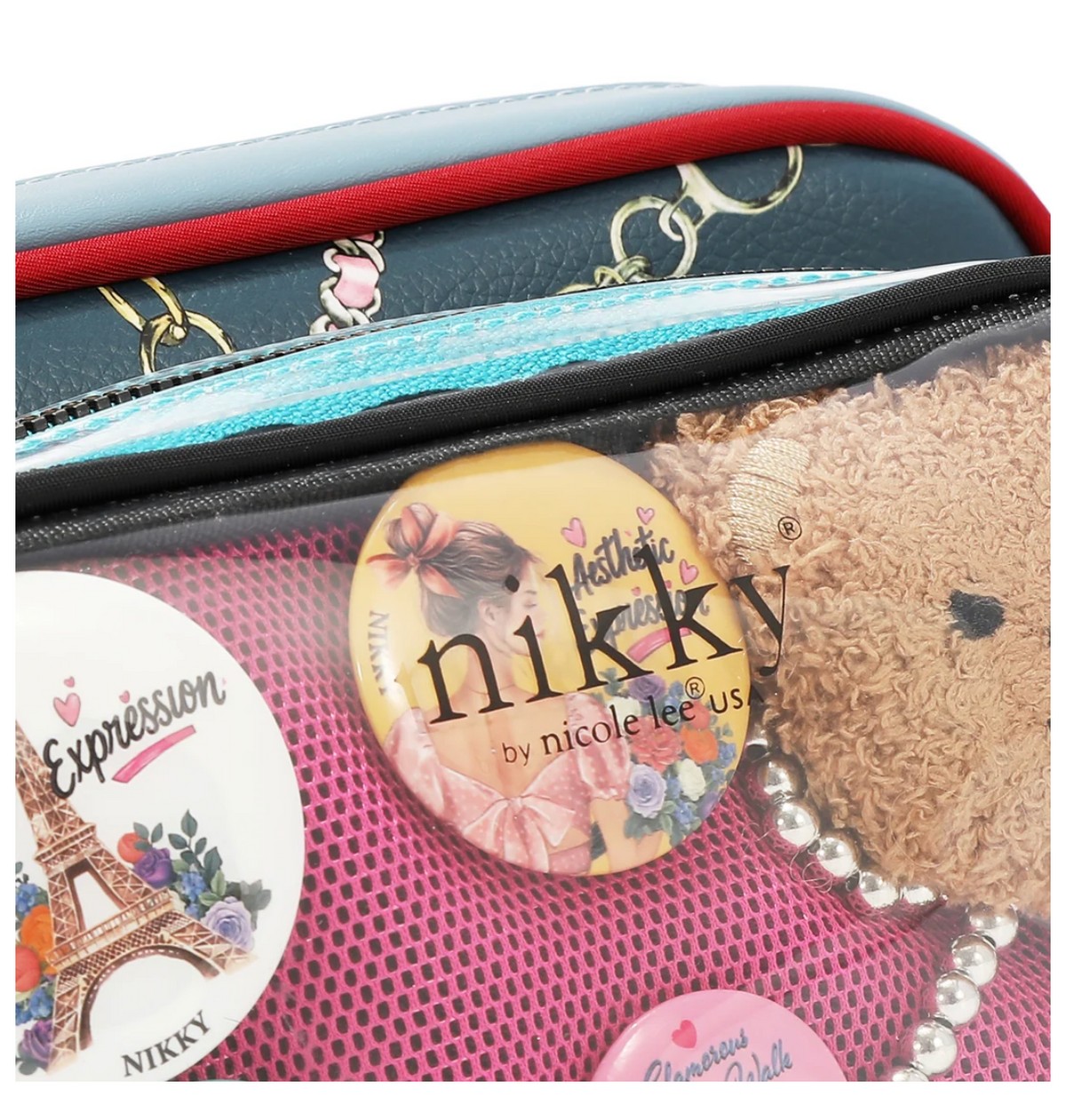Teddy & Pin 2-piece Crossbody  NK13246-Multi