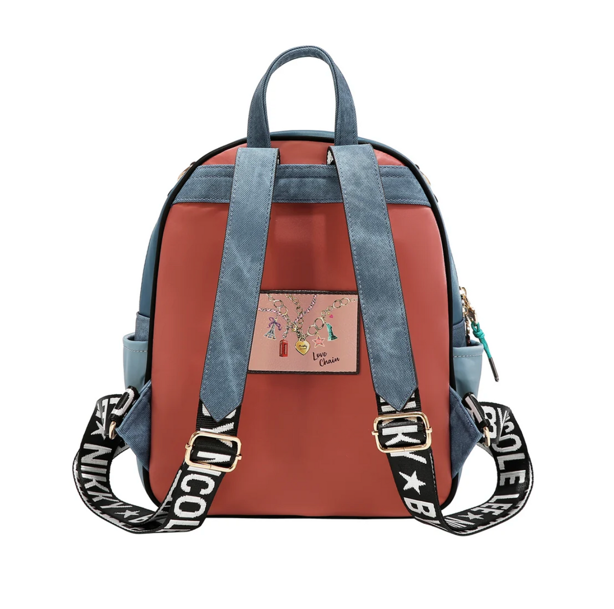 Love Chain 3 pc Set (Backpack, Crossbody, Wallet  NK13250 LOVE CHAIN