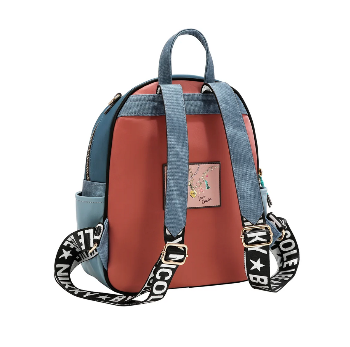 Love Chain 3 pc Set (Backpack, Crossbody, Wallet  NK13250 LOVE CHAIN