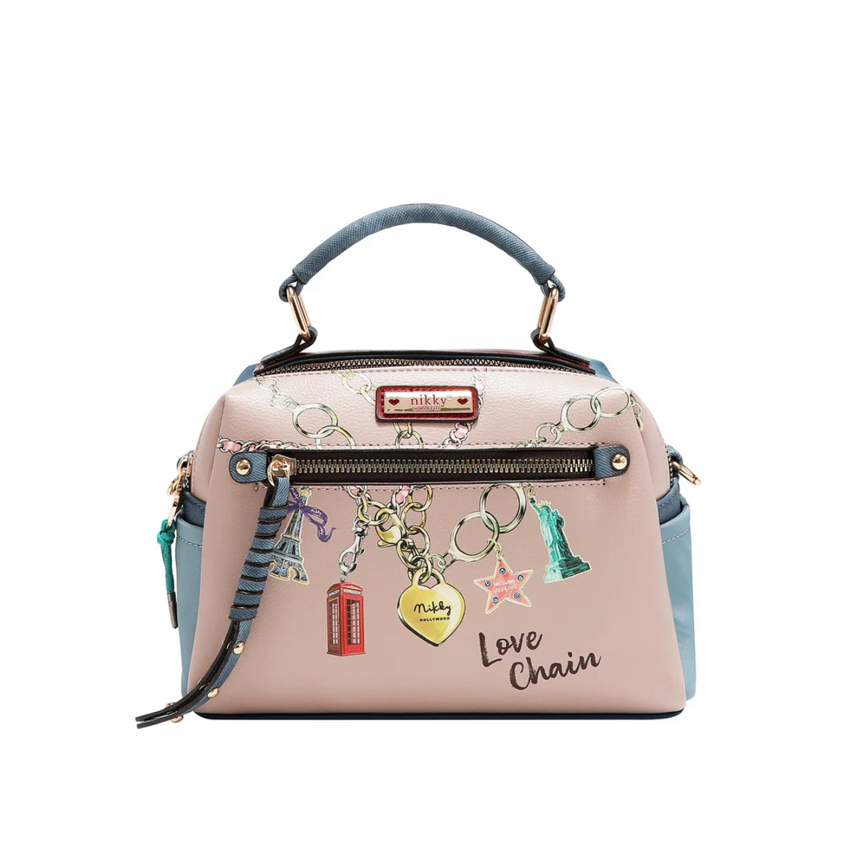 Love Chain 3 pc Set (Backpack, Crossbody, Wallet  NK13250 LOVE CHAIN