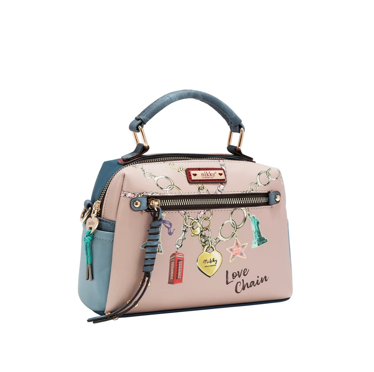 Love Chain 3 pc Set (Backpack, Crossbody, Wallet  NK13250 LOVE CHAIN