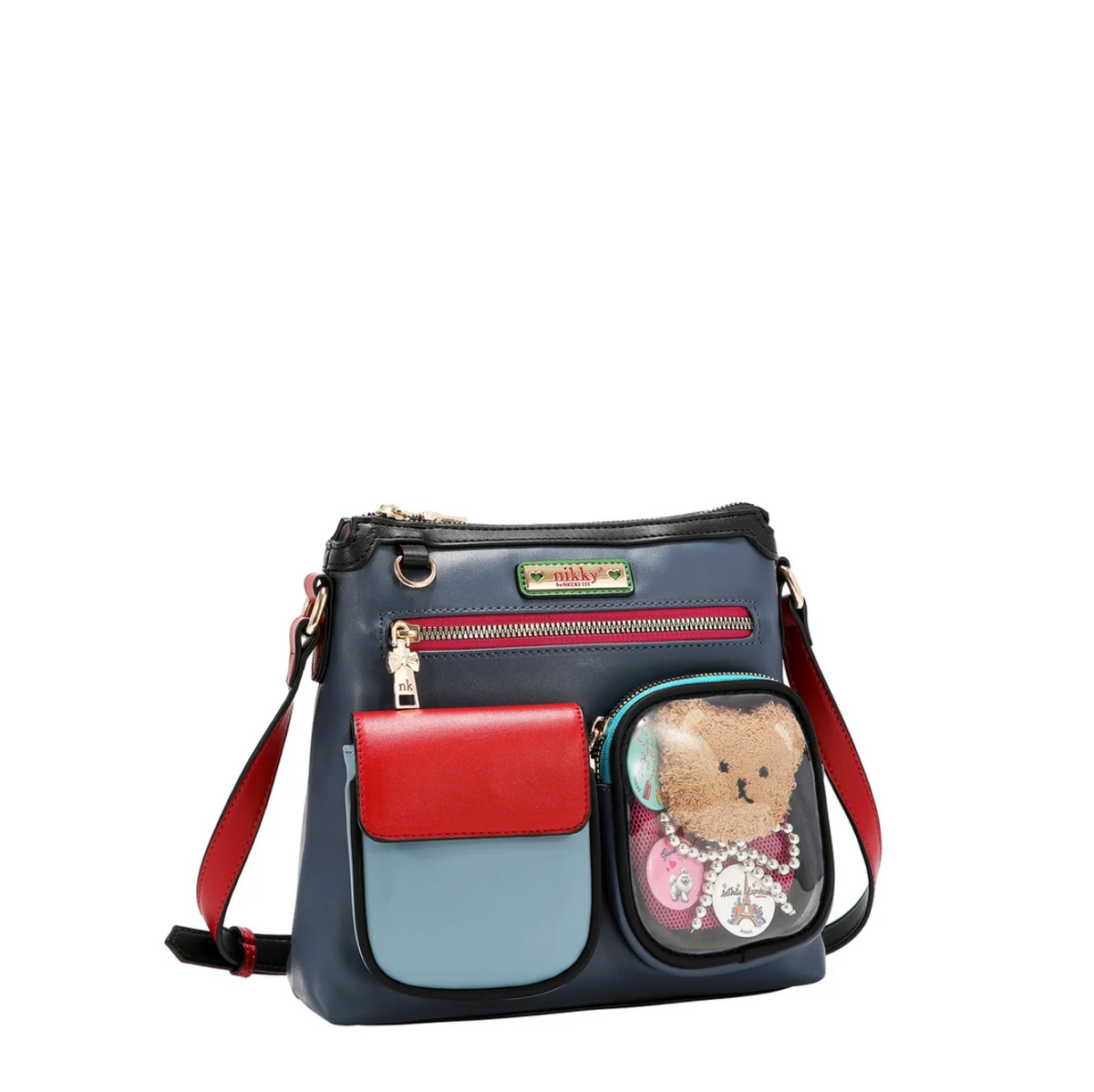 Teddy & Pin Crossbody NK13245 Multi