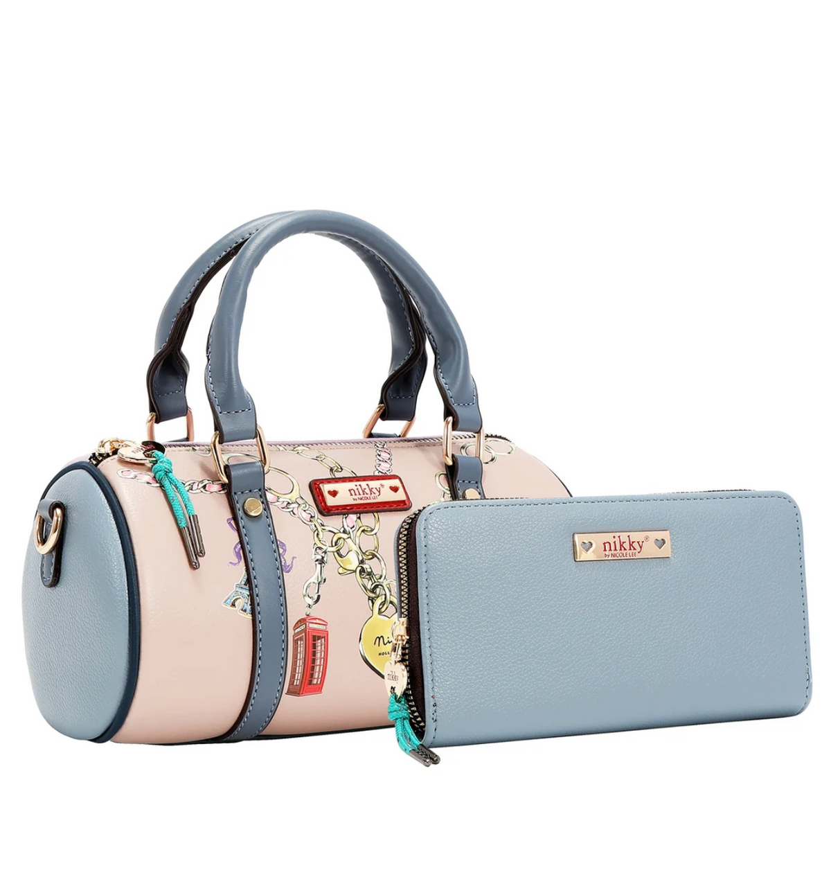 Love Chain 3PC Set (Satchel, Crossbody, Wallet)  NK13248 LOVE CHAIN