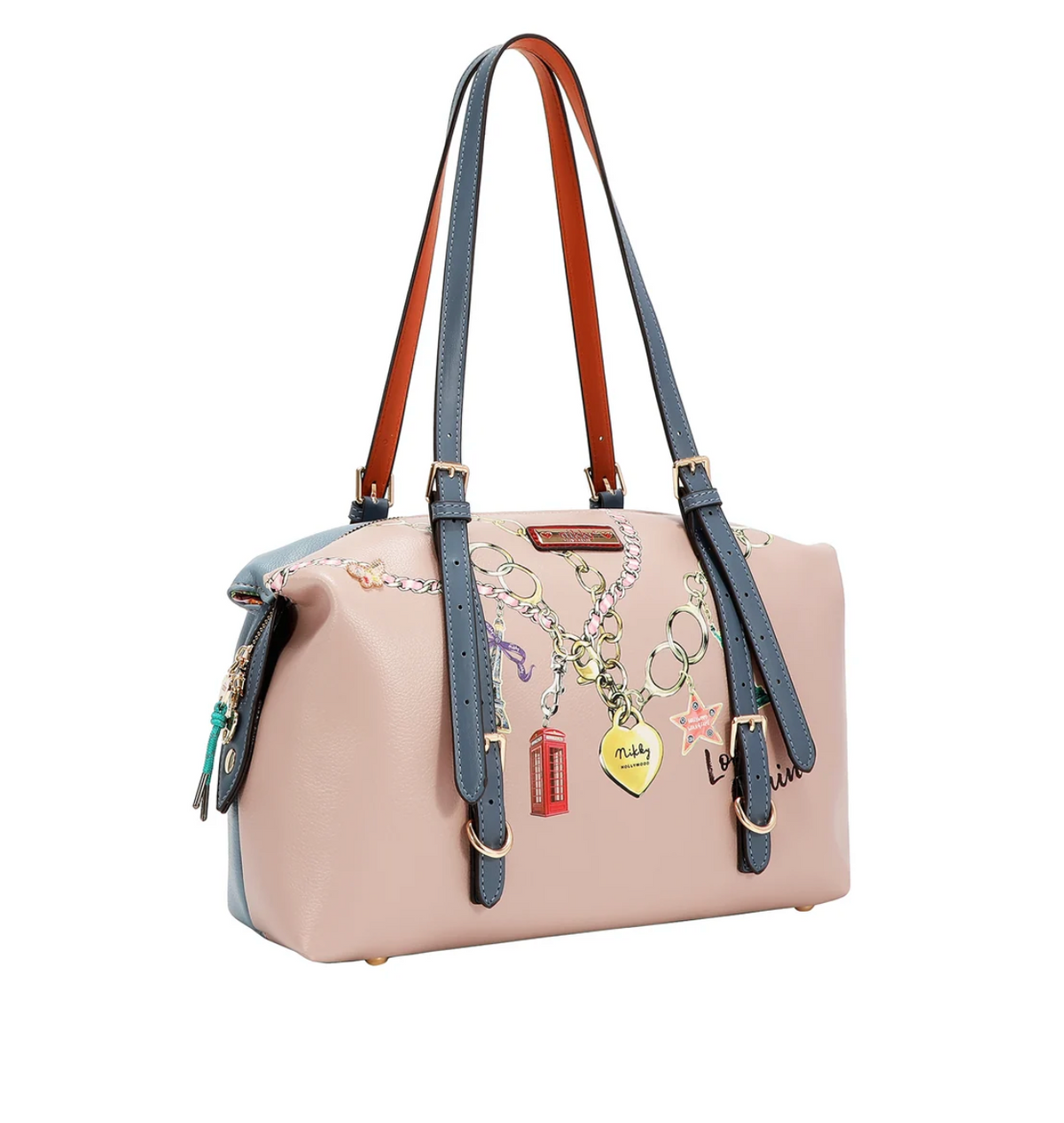 Love Chain 3PC Set (Satchel, Crossbody, Wallet)  NK13248 LOVE CHAIN
