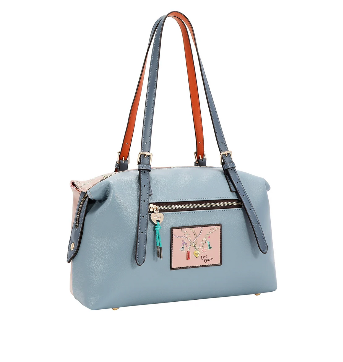 Love Chain 3PC Set (Satchel, Crossbody, Wallet)  NK13248 LOVE CHAIN