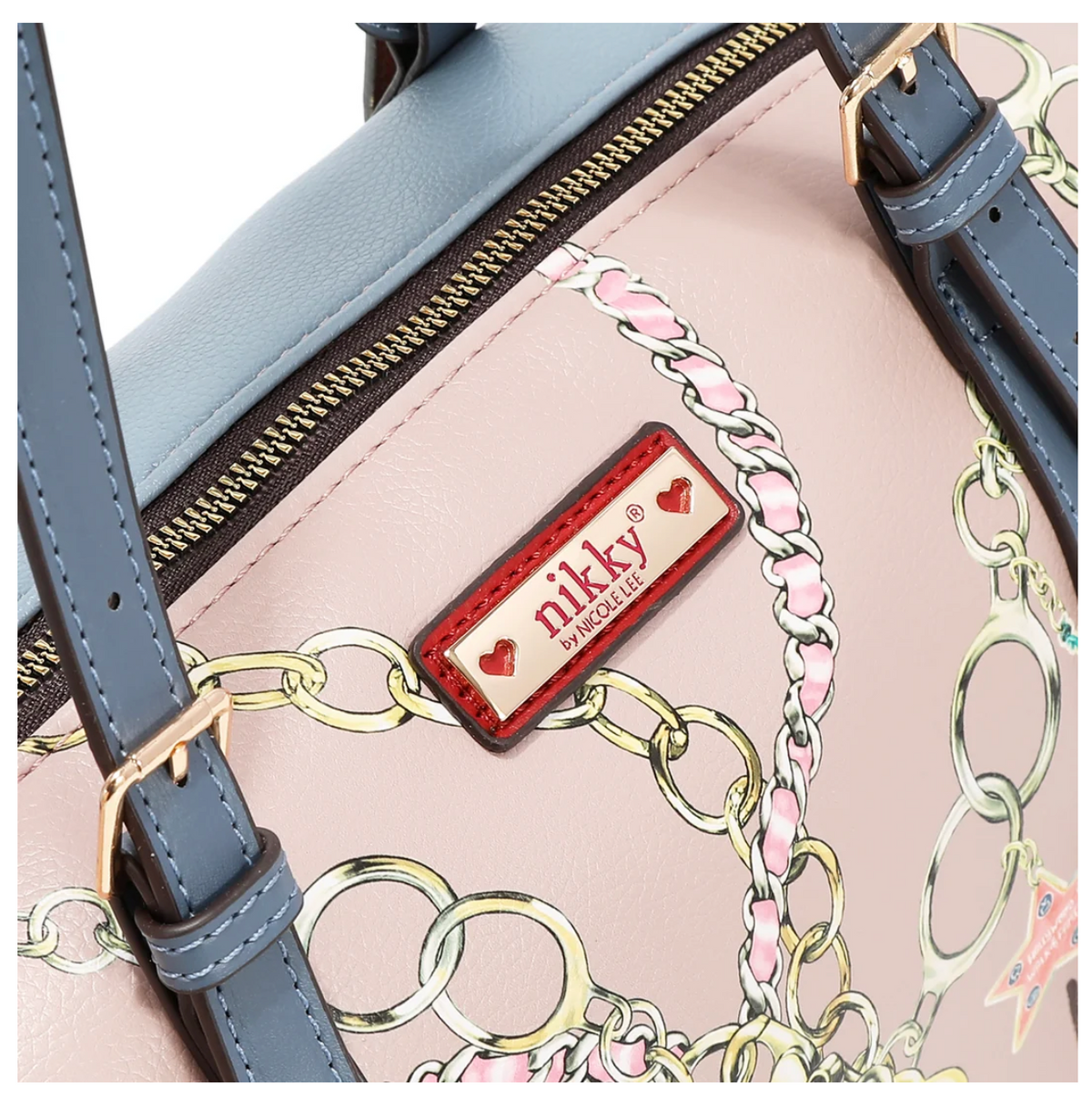 Love Chain 3PC Set (Satchel, Crossbody, Wallet)  NK13248 LOVE CHAIN