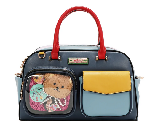 Teddy & Pin Boston Bag  NK13241 Multi