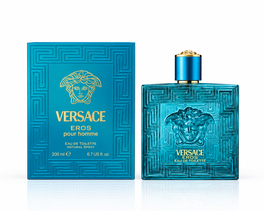 VERSACE M EROS EDT 6.7 OZ