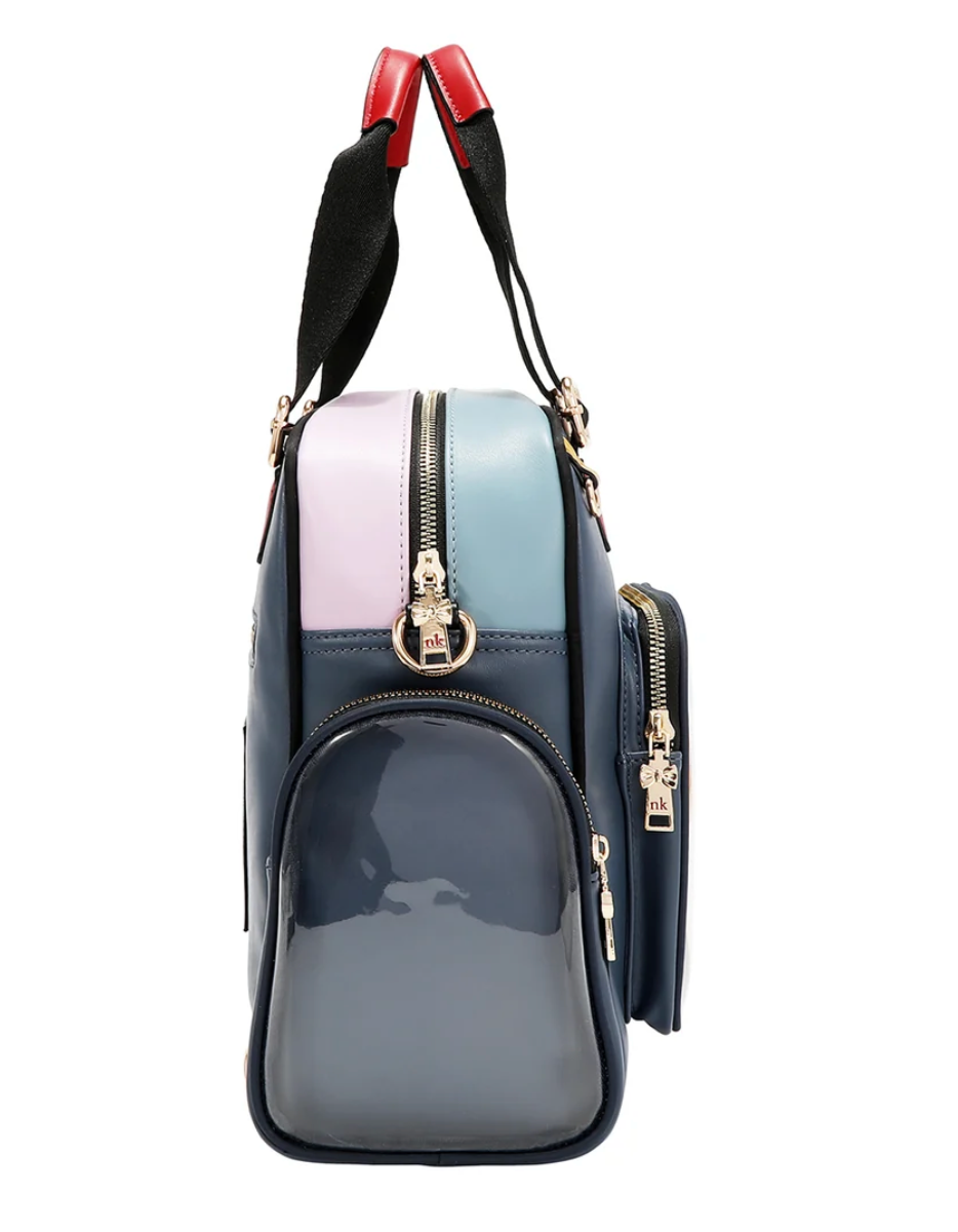 Teddy & Pin Convertible Backpack     NK13242 Multi