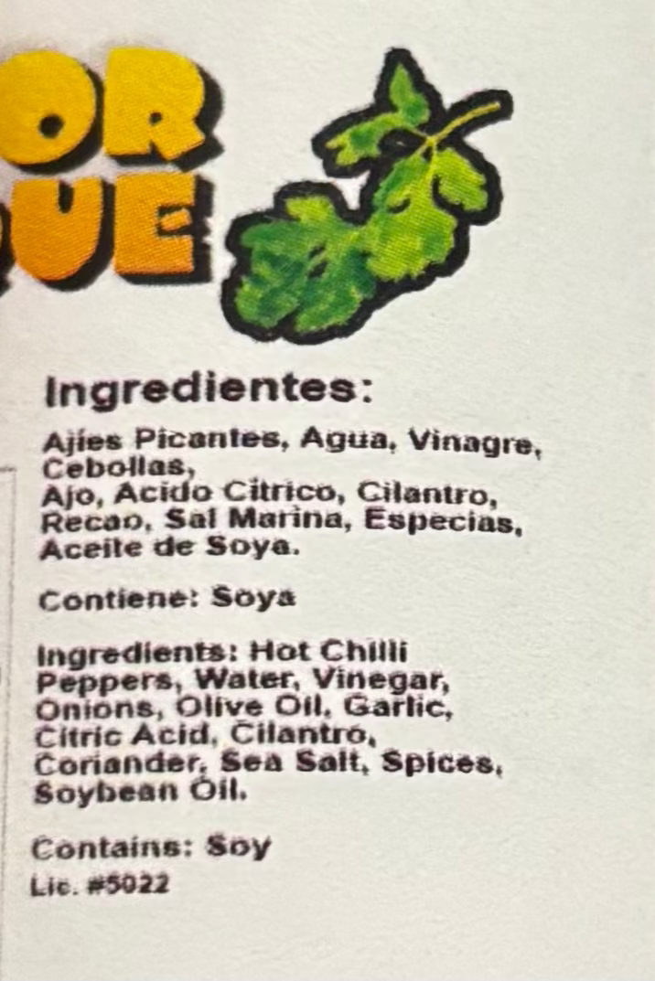 HOT SAUCE [4] EL SEÑOR PIQUE FLAVORED VALUE PACK | 5 OZ. | MADE IN PUERTO RICO