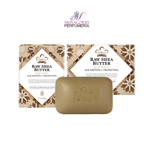 [2] RAW SHEA BUTTER BAR SOAP | NUBIAN HERITAGE | 5OZ EACH