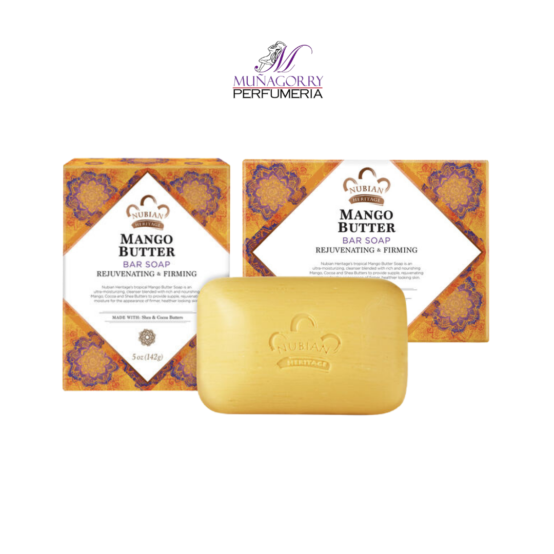 [2] MANGO BUTTER BAR SOAP | NUBIAN HERITAGE | 5OZ EACH