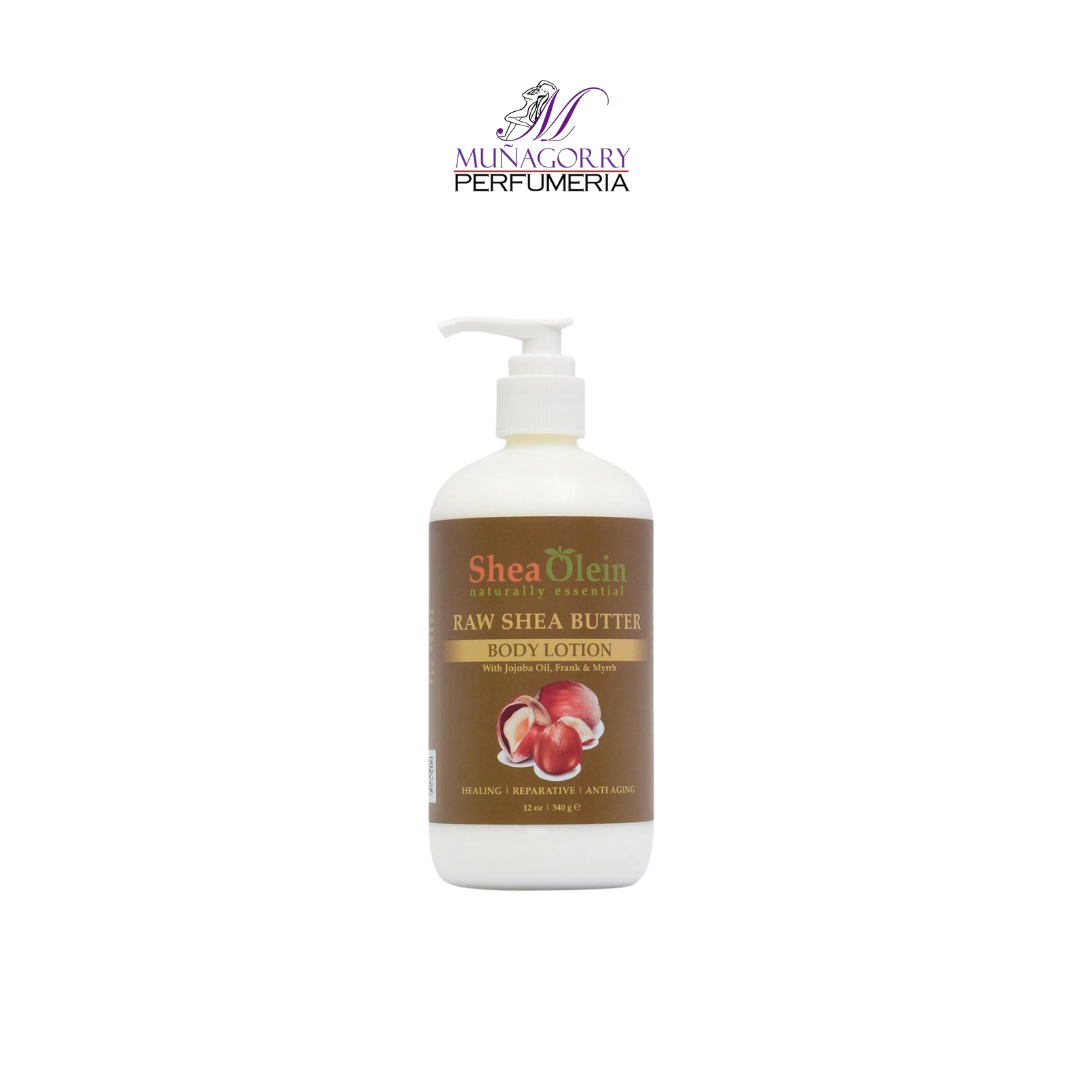 RAW SHEA BUTTER BODY LOTION | SHEA OLEIN | 12 OZ